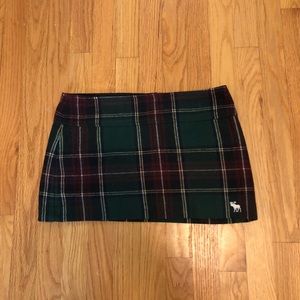Abercrombie & Fitch Tartan Skirt